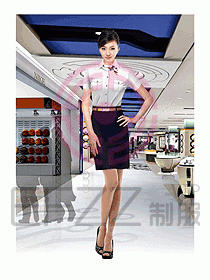 專賣店營業(yè)員服裝638