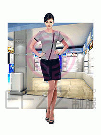 專賣店營業(yè)員服裝642