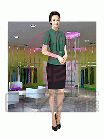 營業(yè)員制服778