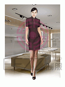 營(yíng)業(yè)員制服788