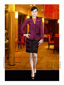 酒店前廳總臺制服321