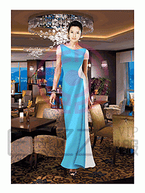 酒店制服中餐迎賓467