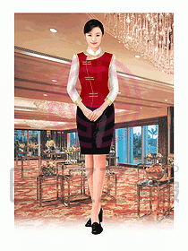 酒店中餐服務員制服947
