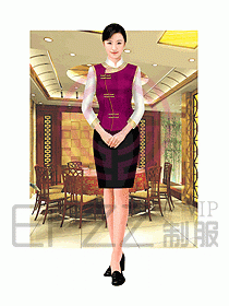 酒店中餐服務(wù)員制服953