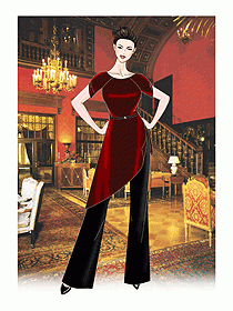 酒店西餐咨客制服212