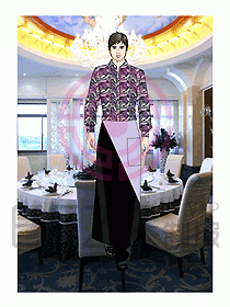 酒店西餐服務(wù)生制服492