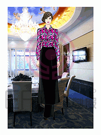 酒店西餐服務(wù)生制服499