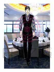 酒店西餐服務(wù)生制服503