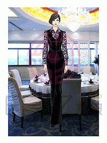 酒店西餐服務(wù)生制服509