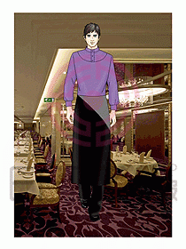 酒店西餐服務生制服517