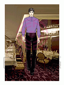 酒店西餐服務(wù)生制服525