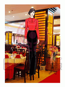 酒店西餐服務(wù)生制服528