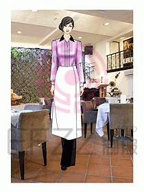 酒店西餐服務(wù)生制服536