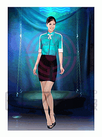 夜總會(huì)服務(wù)生制服214