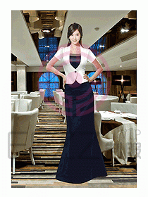 酒店西餐廳咨客制服231