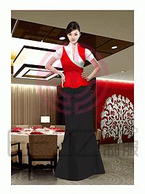 酒店西餐廳咨客制服236