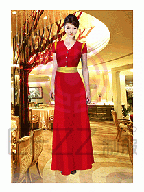 酒店西餐廳咨客制服238