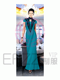 酒店西餐廳咨客制服245