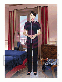 酒店客房服務(wù)員制服225
