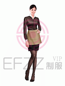 酒店西餐服務(wù)員制服572