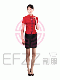 酒店前臺(tái)服務(wù)員制服377