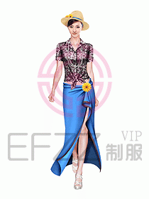 水療會所咨客制服178