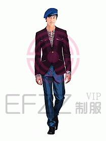 會所總臺接待制服143