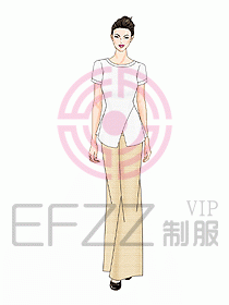 水療會所服務(wù)員制服226