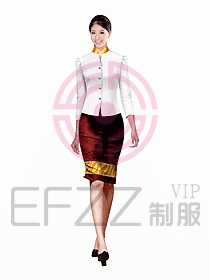 水療會(huì)所服務(wù)員制服232