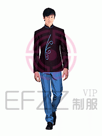 水療會(huì)所服務(wù)員制服236