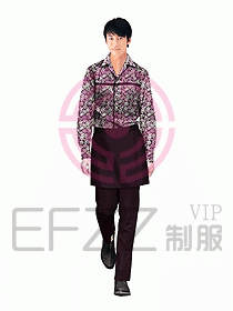 水療會所服務(wù)員制服240