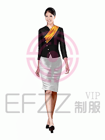 水療會所服務(wù)員制服251