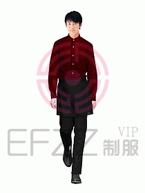 水療會所服務員制服250