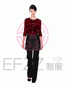 水療會(huì)所服務(wù)員制服249