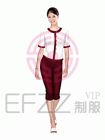 按摩技師服設(shè)計圖698