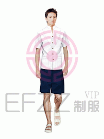 按摩技師服設(shè)計圖701