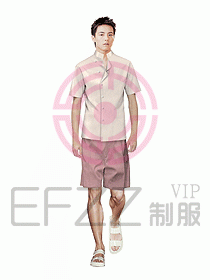 按摩技師服設(shè)計圖703