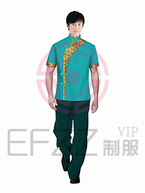 水療會所服務(wù)員制服260