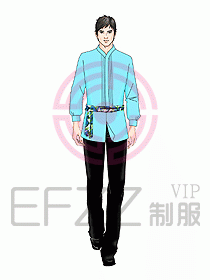 酒店中餐傳菜員制服083