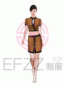 桑拿按摩技師服裝743