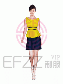 桑拿按摩技師服裝747