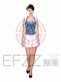 桑拿按摩技師服裝753