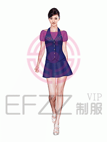 桑拿按摩技師服裝758