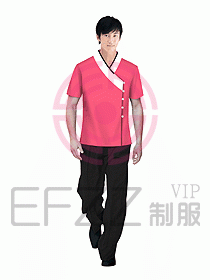 桑拿按摩技師服裝769
