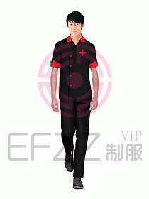 桑拿水療會所咨客制服236