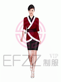 桑拿水療會(huì)所咨客制服244