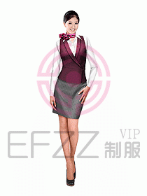 珠寶化妝品營業(yè)員制服815