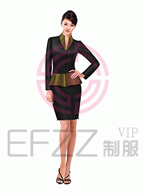 珠寶化妝品營(yíng)業(yè)員制服822