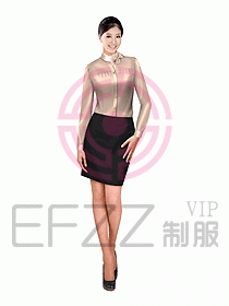 珠寶化妝品營業(yè)員制服824