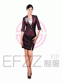 珠寶化妝品營(yíng)業(yè)員制服826